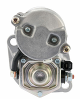 Denso starter motor for machinery, 12V 1.4kW Isuzu-powered equipment, metallic housing