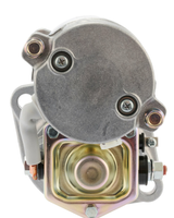 Denso starter motor, 12V 2.0kW, for Komatsu PC50 and Hyster S25, metallic silver