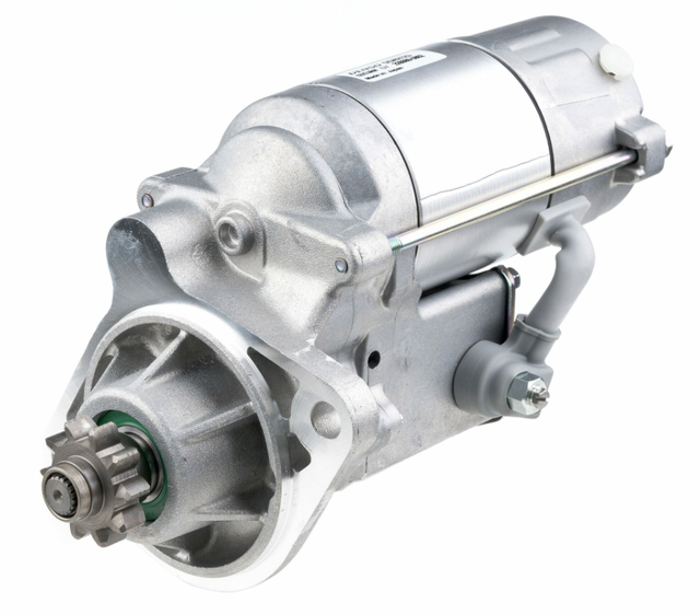 Denso starter motor for forklifts, 12V 2.0kW, compatible with Hyster and Yale