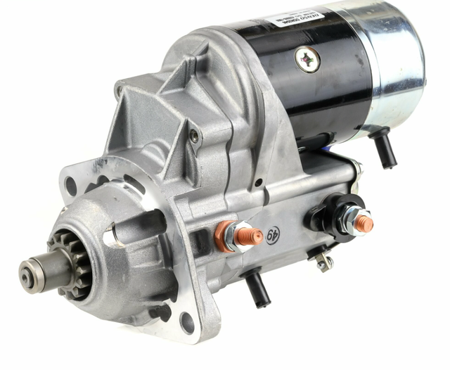 Denso gear-reduction starter motor, 12V, 2.7kW for machinery starters