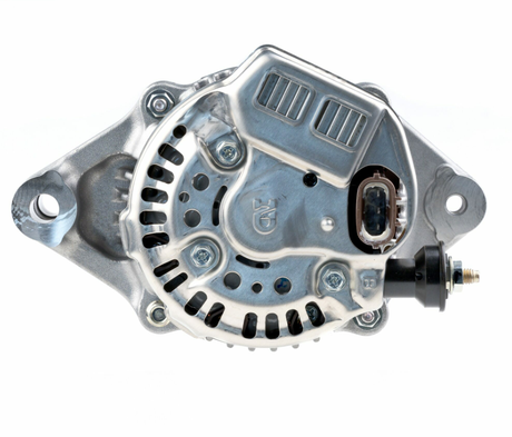 Denso alternator 14V 55A for Caterpillar, machinery alternator with aluminum housing and connector