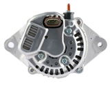 Denso 14V 55A alternator for John Deere 1026R/2026R, metallic silver machinery component