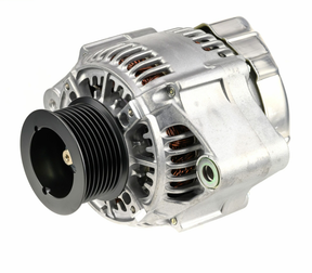 Denso alternator with black pulley, 14V 90A for John Deere machinery