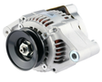 Denso alternator, silver body with black pulley, 14V 60A