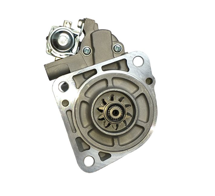 Prestolite starter motor, gray, 24V 5kW 10T for Volvo/Deutz machinery.