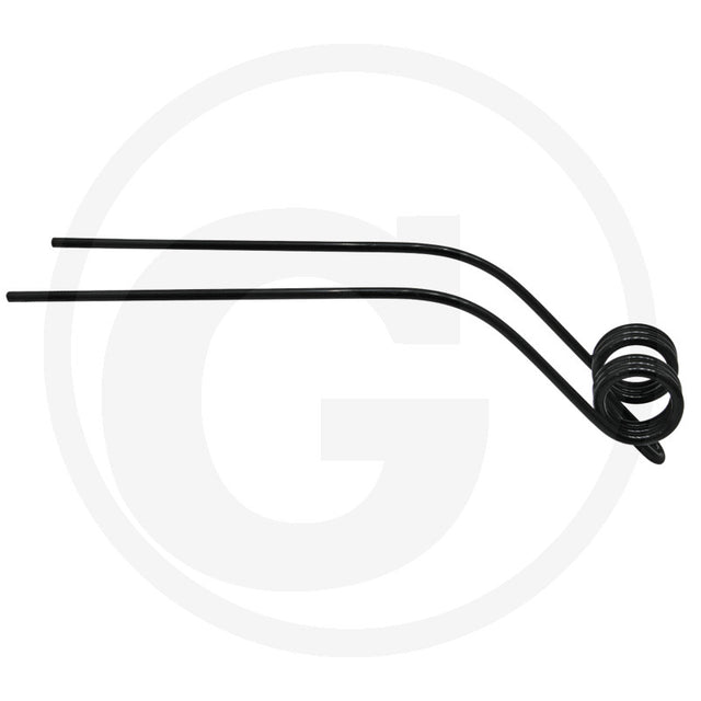 Granit swather tine Kuhn, pack of 10; black metal heavy machinery part