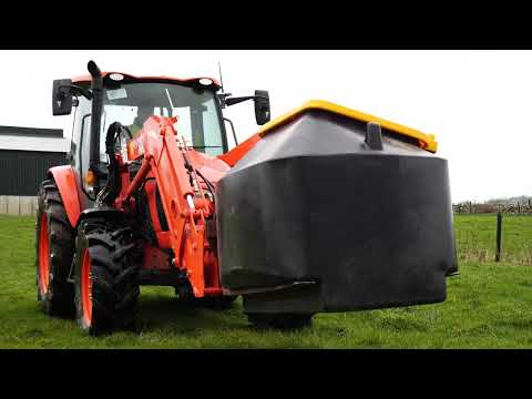 JFC Agri Easy Empty Cubic Metre Meal Bin 1000L | For Transporting And Storing Up To 750kg Of Feed On Farm | CMB05