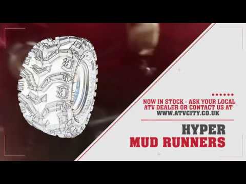 Hyper Mud Claw ATV Tyre 6-Ply 48F E-Marked | 24x10x11