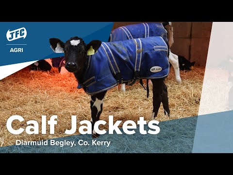 JFC Agri Calf Jacket 75cm Medium | Breathable Water-Resistant Outer With 200g Fill | CJ-01