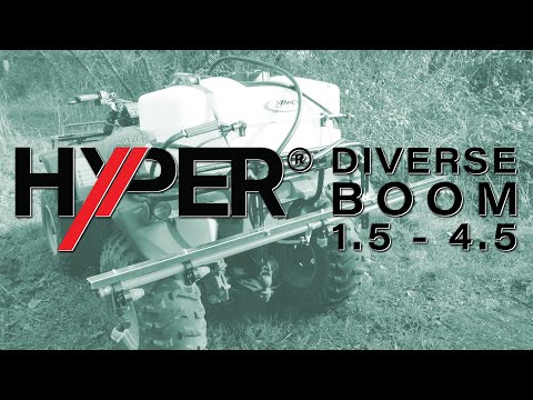 FIMCO Hyper Diverse Boom | Quick Release | 1.5m–4.5m Spray Width | Independent Nozzle Valves