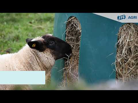 JFC Sheep Haybell Round Bale Feeder | 8-Port | Up to 16 Sheep | HB02