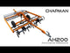 Chapman AH200 Arena Harrow | 2.0m | S Tines | Rear Roller | 12V Electric Lift | ATV & UTV