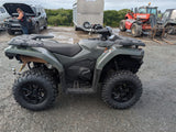 Used CFMOTO CFORCE 520 ATV, gray with front and rear cargo racks
