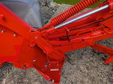 KUHN GMD 240-FF 2.4m disc mower with hydraulic suspension, red frame
