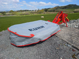 KUHN GMD 240-FF 2.4m red disc mower, 6-disc, hydraulic suspension