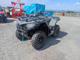 Used CFMOTO CFORCE 450 ATV, olive green with front rack
