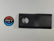 Kuhn mower blade K6801410, black metal with central mounting hole; DGT Agri logo sticker beside.
