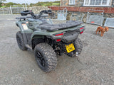 CFMOTO CFORCE 520 ATV with rear cargo rack in olive green