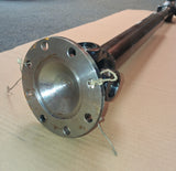 Steel shaft with flange for AGCO Landini/McCormick 6514726M92 by DGT Agri