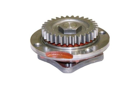 Kuhn mower disc housing complete, metal gear assembly with red gasket