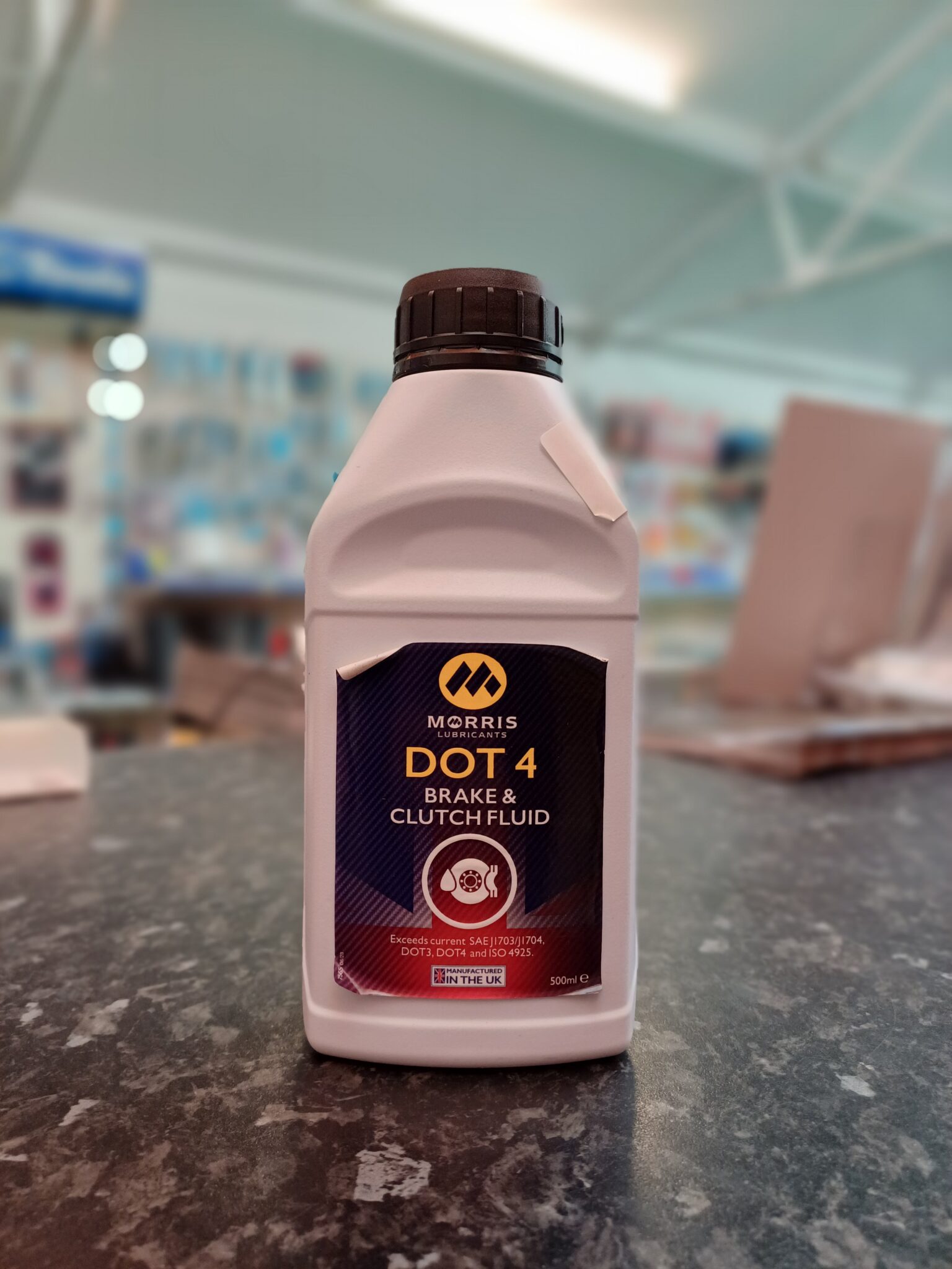 DOT 4 Brake Fluid 500ml DGT Agri
